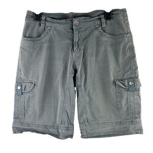 Kuhl Splash High Rise Cotton Blend Cargo Shorts